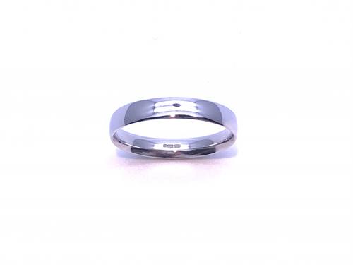 18ct White Gold Wedding Ring 4mm