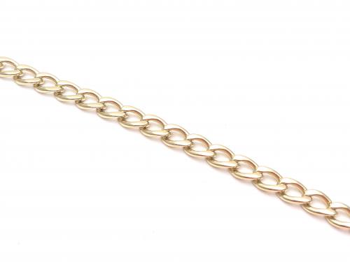 9ct Yellow Gold Curb Bracelet