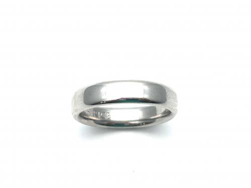 Platinum Slight Court Wedding Ring