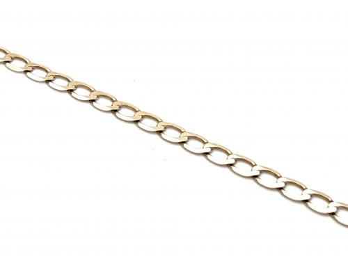 9ct Yellow Gold Curb Bracelet