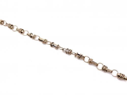 9ct Yellow Gold Fancy Bracelet