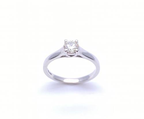 Platinum Diamond Solitaire Ring