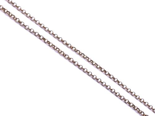 9ct Yellow Gold Belcher Chain 20 Inches