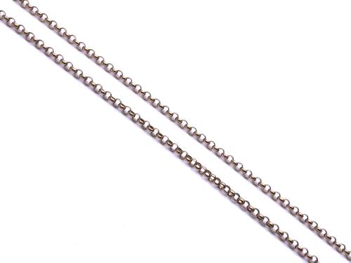 9ct Yellow Gold Belcher Chain 21 Inches