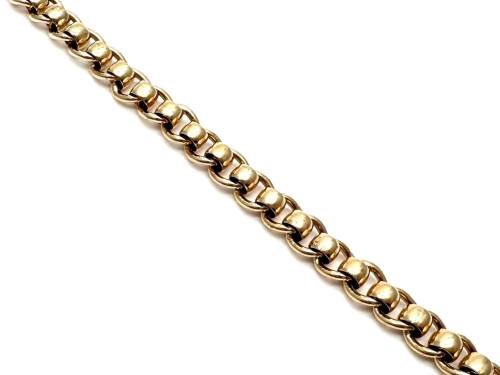 9ct Yellow Gold Rollerball Bracelet
