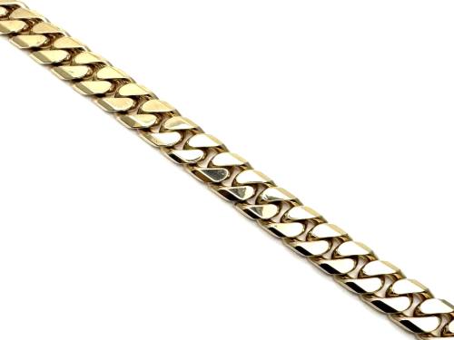 9ct Yellow Gold Curb Bracelet
