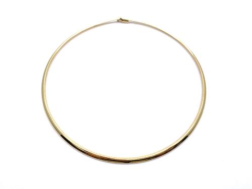 18ct Yellow Gold Omega Necklet