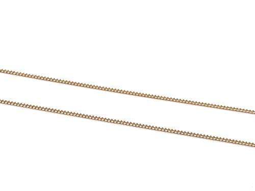 9ct Yellow Gold Curb Chain18 Inch