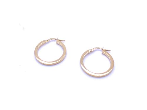 18ct Yellow Gold Hoop Earrings