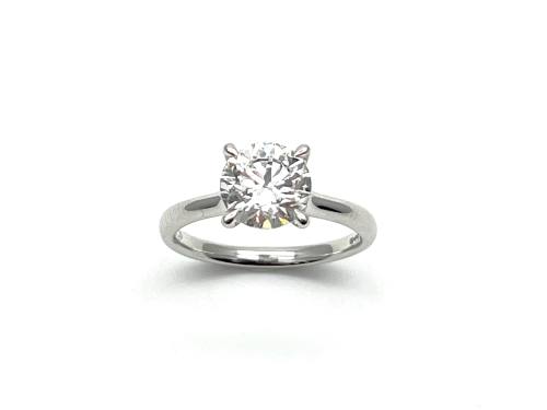 Platinum Laboratory Grown Diamond Solitaire Ring