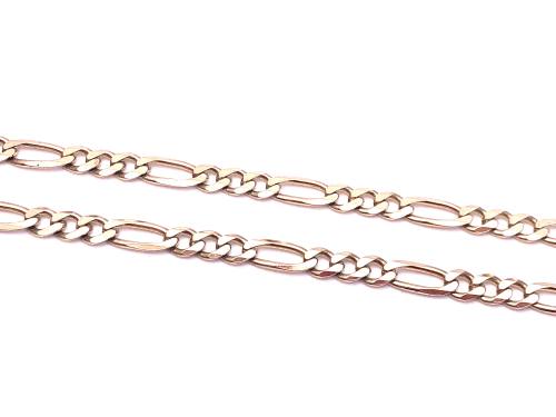 9ct Yellow Gold Figaro Chain 24 inch