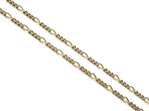 9ct Yellow Gold Figaro Chain 20 inch