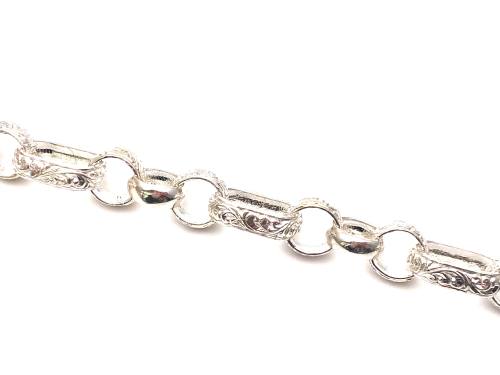 Silver Gypsy Bracelet 9 Inch