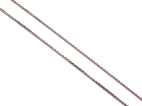 9ct Yellow Gold Trace Chain 16-18 inch