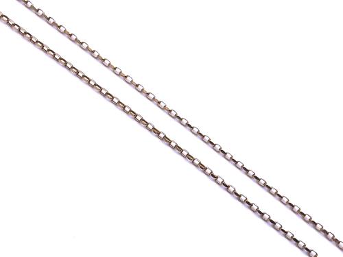 9ct Yellow Gold Belcher Chain 22 inch