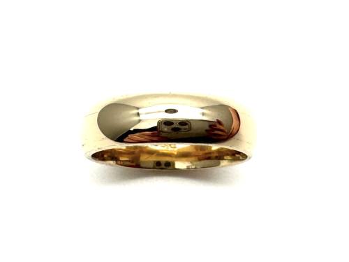 9ct Yellow Gold Wedding Ring 5mm