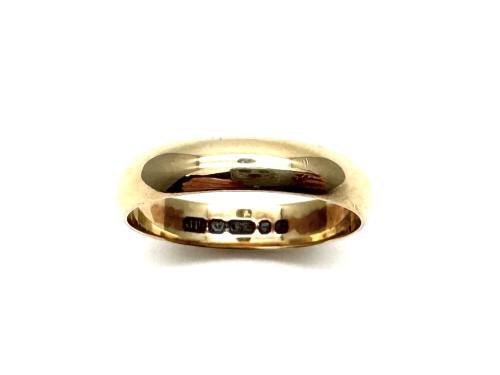 9ct Yellow Gold Wedding Ring 3.5mm