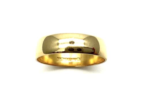 18ct Yellow Gold Wedding Ring 4mm