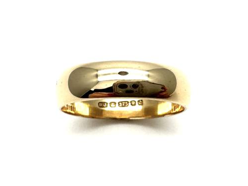 9ct Yellow Gold Wedding Ring 4.5mm