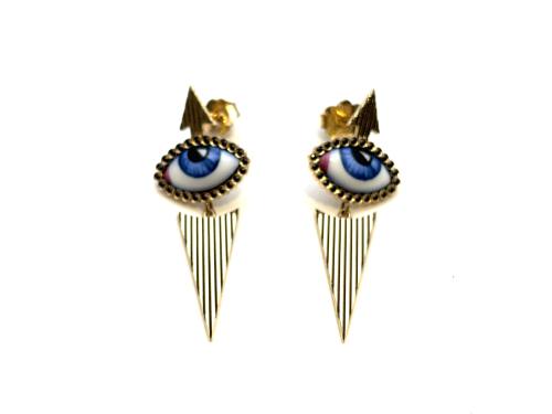 Lito 14ct Tu Es Partout Isida Earrings