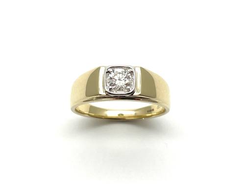 9ct Laboratory Grown Diamond Signet Ring