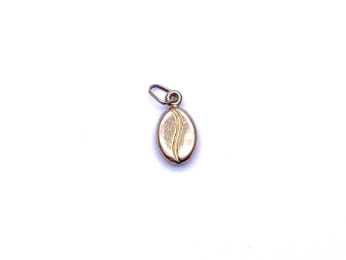 9ct Yellow Gold Coffee Charm/Pendant