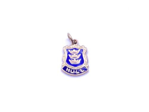 9ct Yellow Gold Hull Emblem Charm