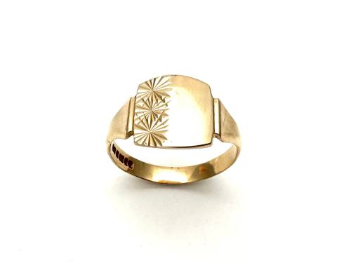 9ct Yellow Gold Signet Ring