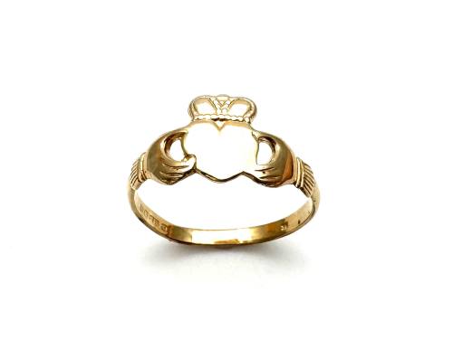 9ct Yellow Gold Claddagh Ring