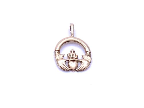 9ct Yellow Gold Claddaugh Charm/Pendant