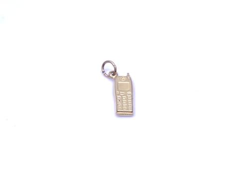 9ct Yellow Gold Phone Charm/Pendant