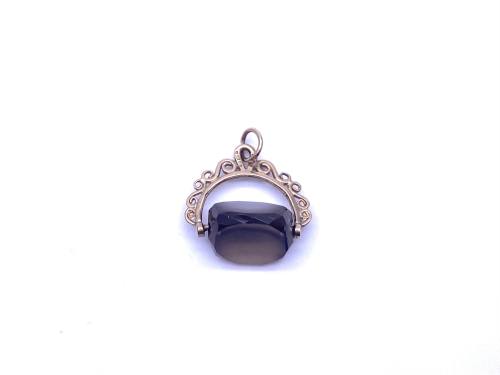 9ct Yellow Gold Fob Charm/Pendant