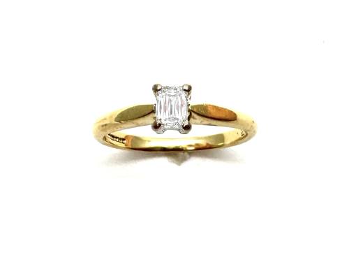 18ct Diamond Solitaire Ring 0.23ct