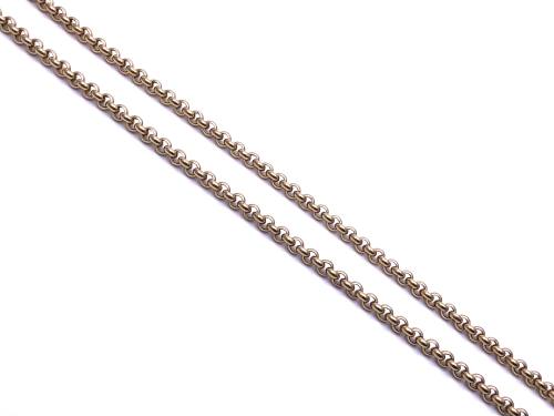 9ct Yellow Gold Belcher Chain 20 inch