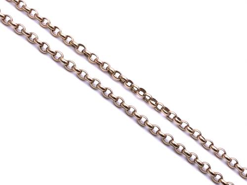 9ct Yellow Gold Belcher Chain 32 inch
