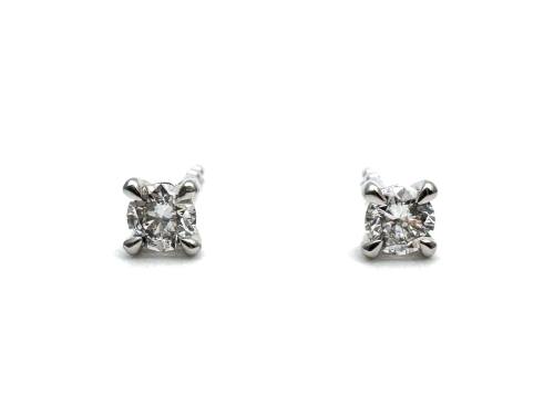 9ct Laboratory Grown Diamond Stud Earrings 0.20ct