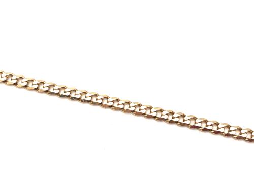 9ct Yellow Gold Curb Anklet