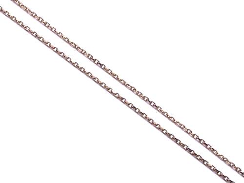 9ct Yellow Gold Trace Chain 18 Inches