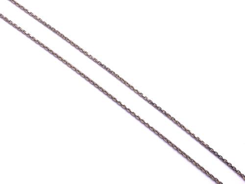 9ct Yellow Gold Trace Chain 16 Inches