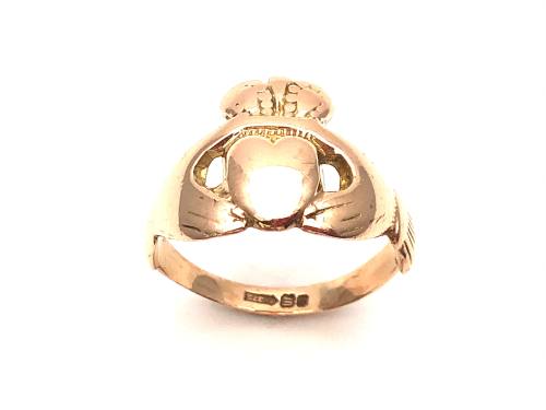 9ct Rose Gold Claddagh Ring