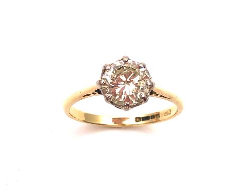 18ct Diamond Solitaire Ring