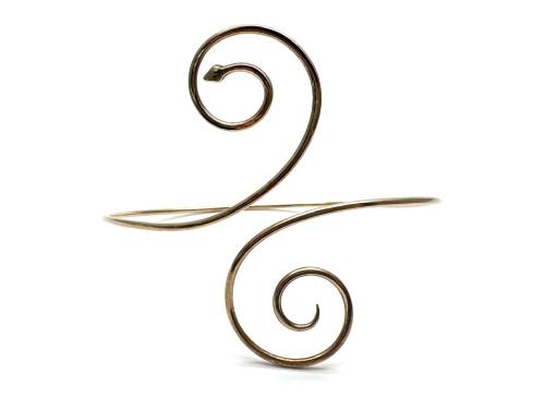 9ct Yellow Gold Fancy Arm Cuff