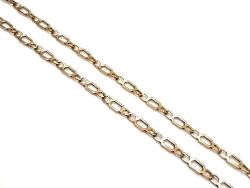 9ct Yellow Gold Honeycomb Chain