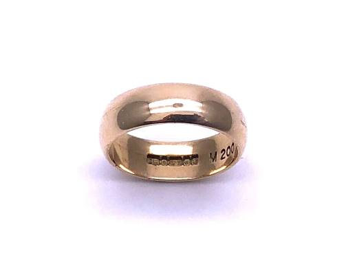 9ct Yellow Gold Wedding Ring 5.5mm