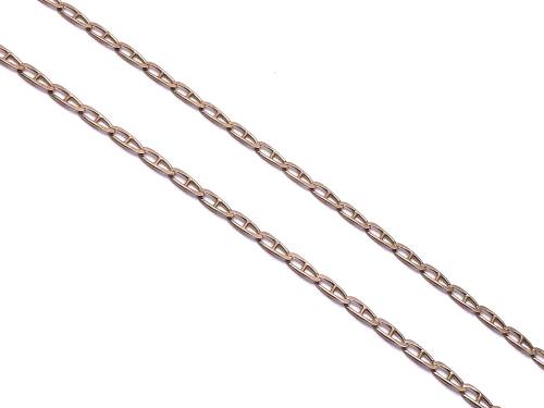 9ct Yellow Gold Marine Chain 21 Inch