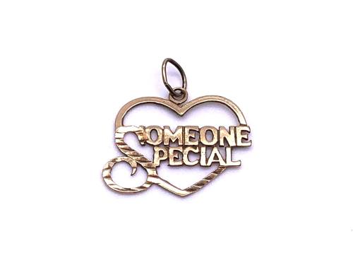 9ct 'Someone Special' Heart Pendant