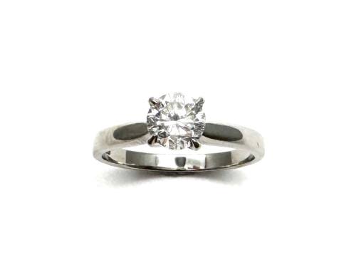 Platinum Diamond Solitaire Ring