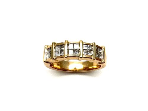 18ct Yellow Gold Diamond Eternity Ring