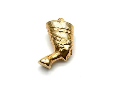 9ct Yellow Gold Nefertiti Charm