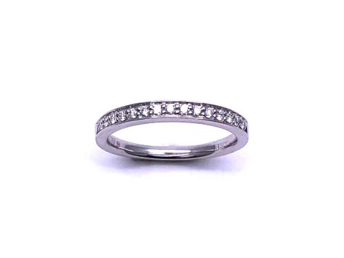 Platinum Diamond Eternity Ring 0.13ct